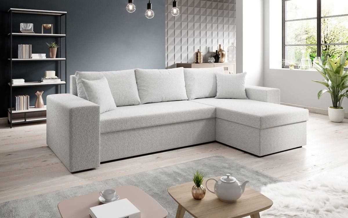 Luxusbetten24 Schlafsofa Designer Sofa Denver