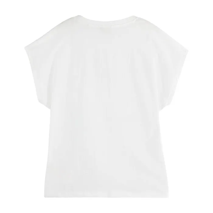 Scotch & Soda Core Slub V-neck Shirt Dames