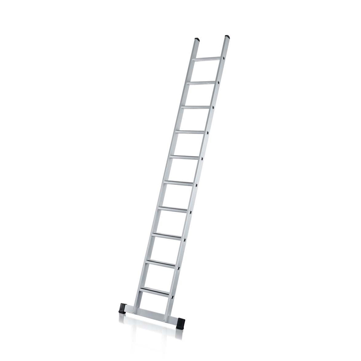Zarges gegolfde trapladder, geanodiseerd, Saferstep L, 10 treden