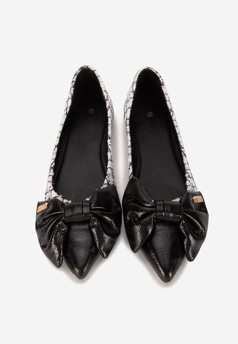 Ballerines élégantes blancs Cassiana