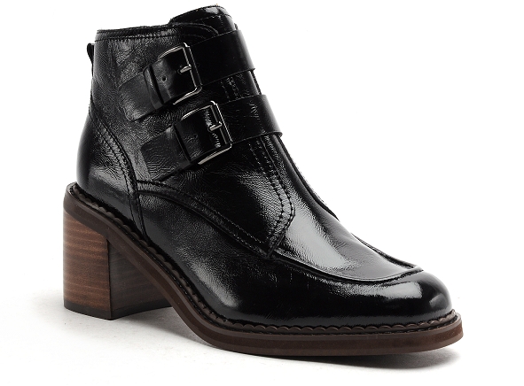 Mamzelle boots bottine talons femme ramade noir