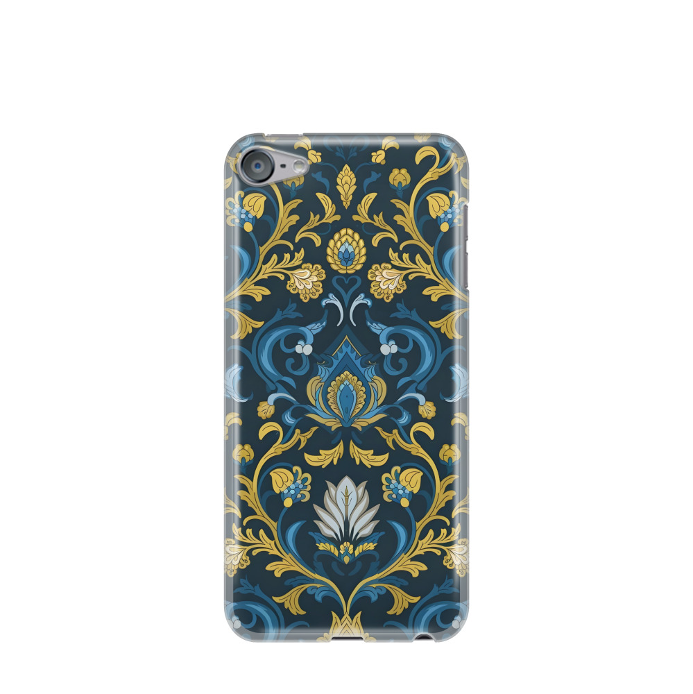 iPod Touch 7G Gummi Hülle Majolika Nocturne - Blau