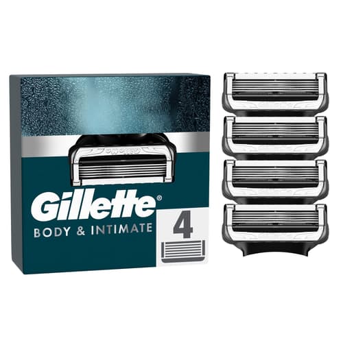 Gillette Body & Intimate Rasierer-Klingen