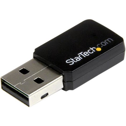 StarTech.com Mini adaptateur USB 2.0 réseau sans fil AC600 double bande - Clé USB WiFi 802.11ac 1T1R