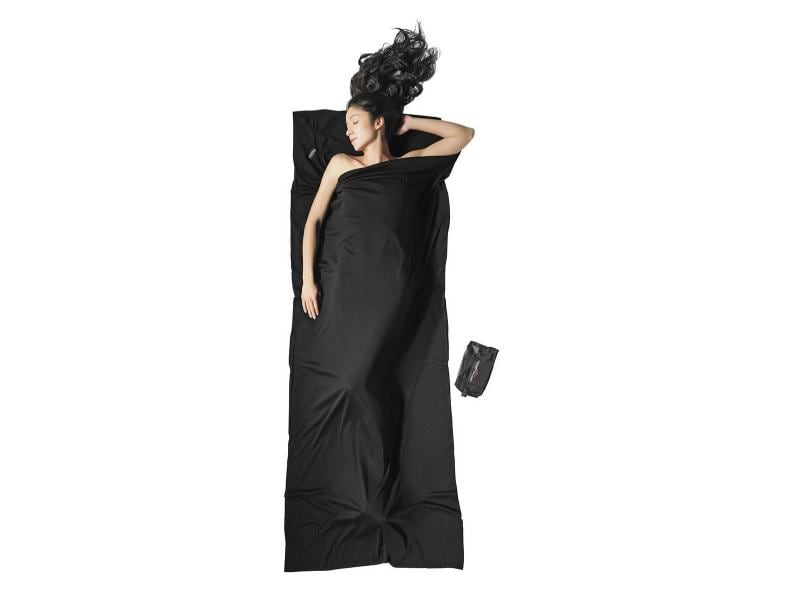 cocoon Schlafsackeinlage TravelSheet, Merino, Schwarz Innenschlafsack