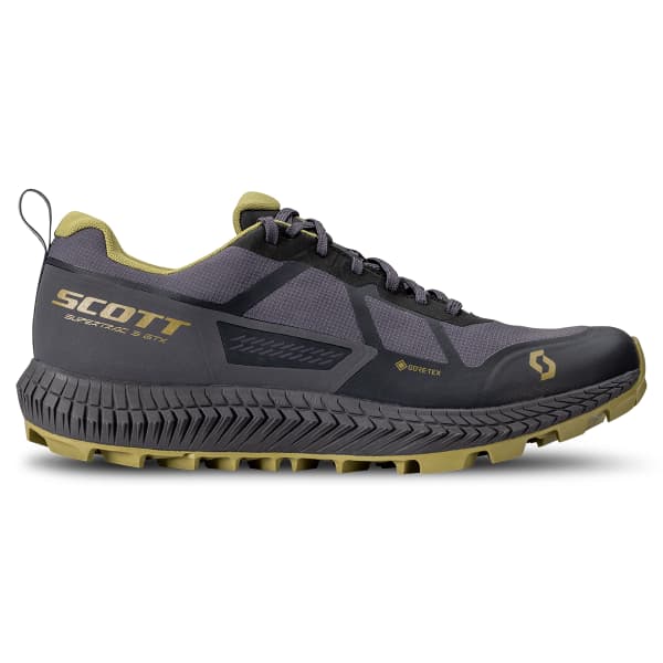 Chaussure trail SCOTT SUPERTRAC 3 GORE-TEX BLACK/MUD GREEN