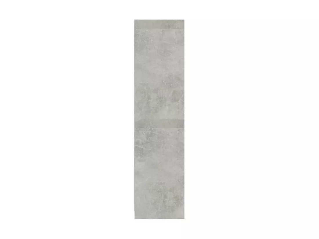 Garde-robe avec tiroirs Gris béton 50x50x200