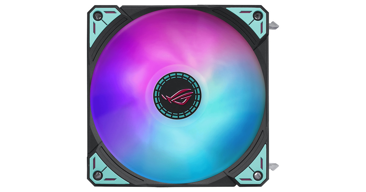 ASUSROG RYUO IV 360 ARGB Hatsune Miku Edition waterkoeling  (Zwart/mint)