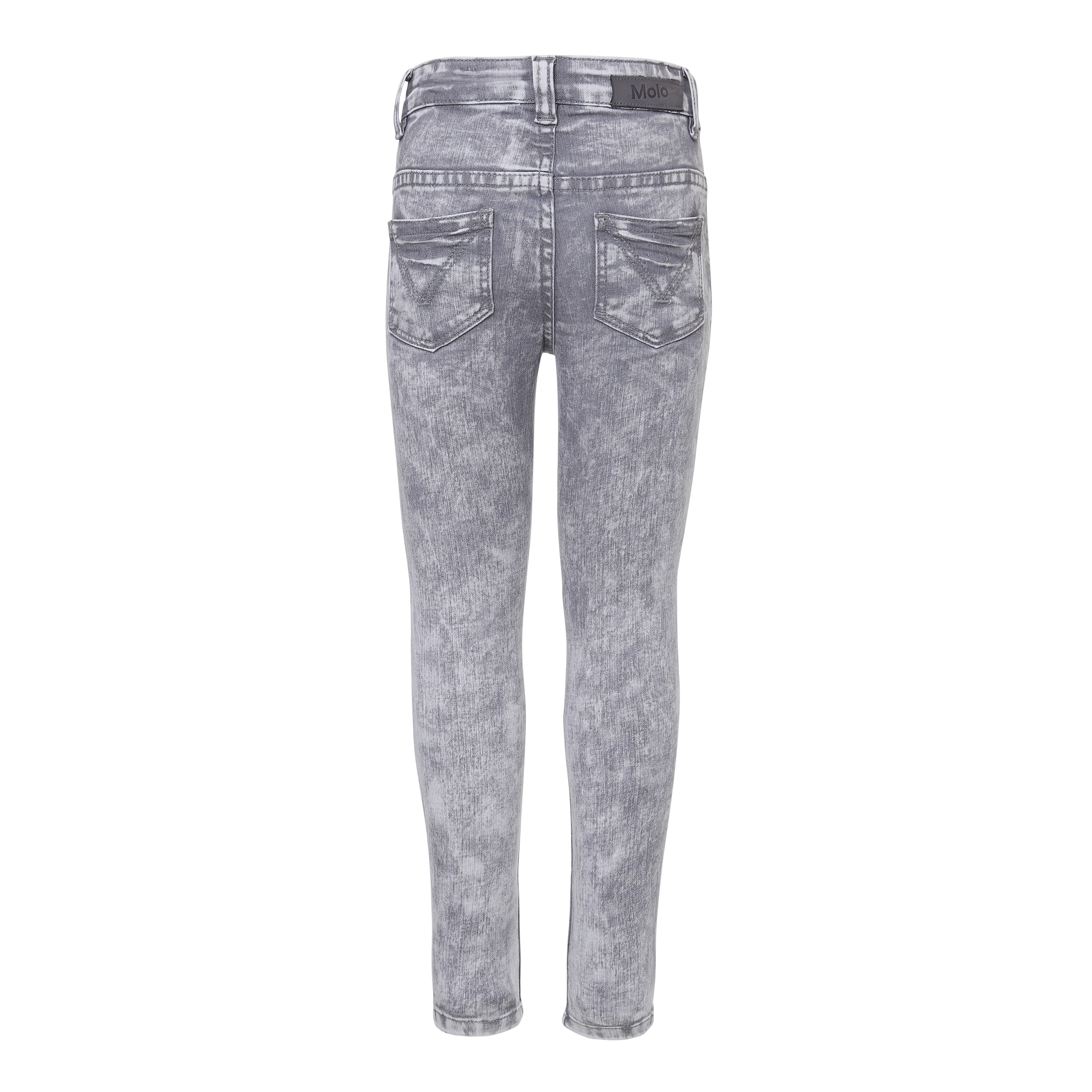 Angelica - Bleach Grey Stretch Denim