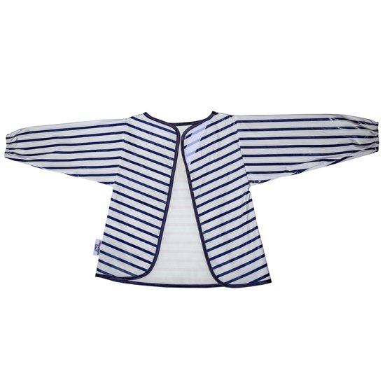 Bavoir blouse    Blue Stripes        de               Babytolove
