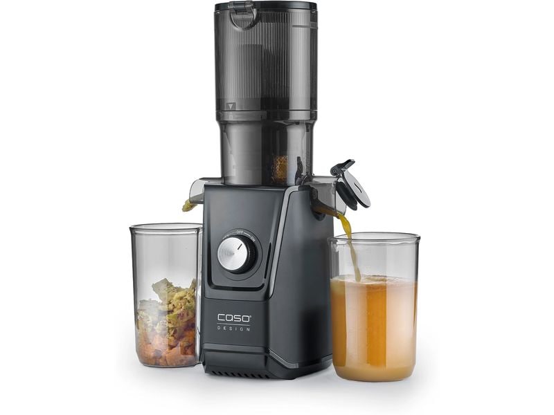 Caso Slow Juicer Juice Fit Schwarz matt Saftpresse