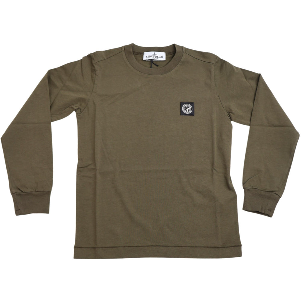 Køb Stone Island Military Green Ls Bluse