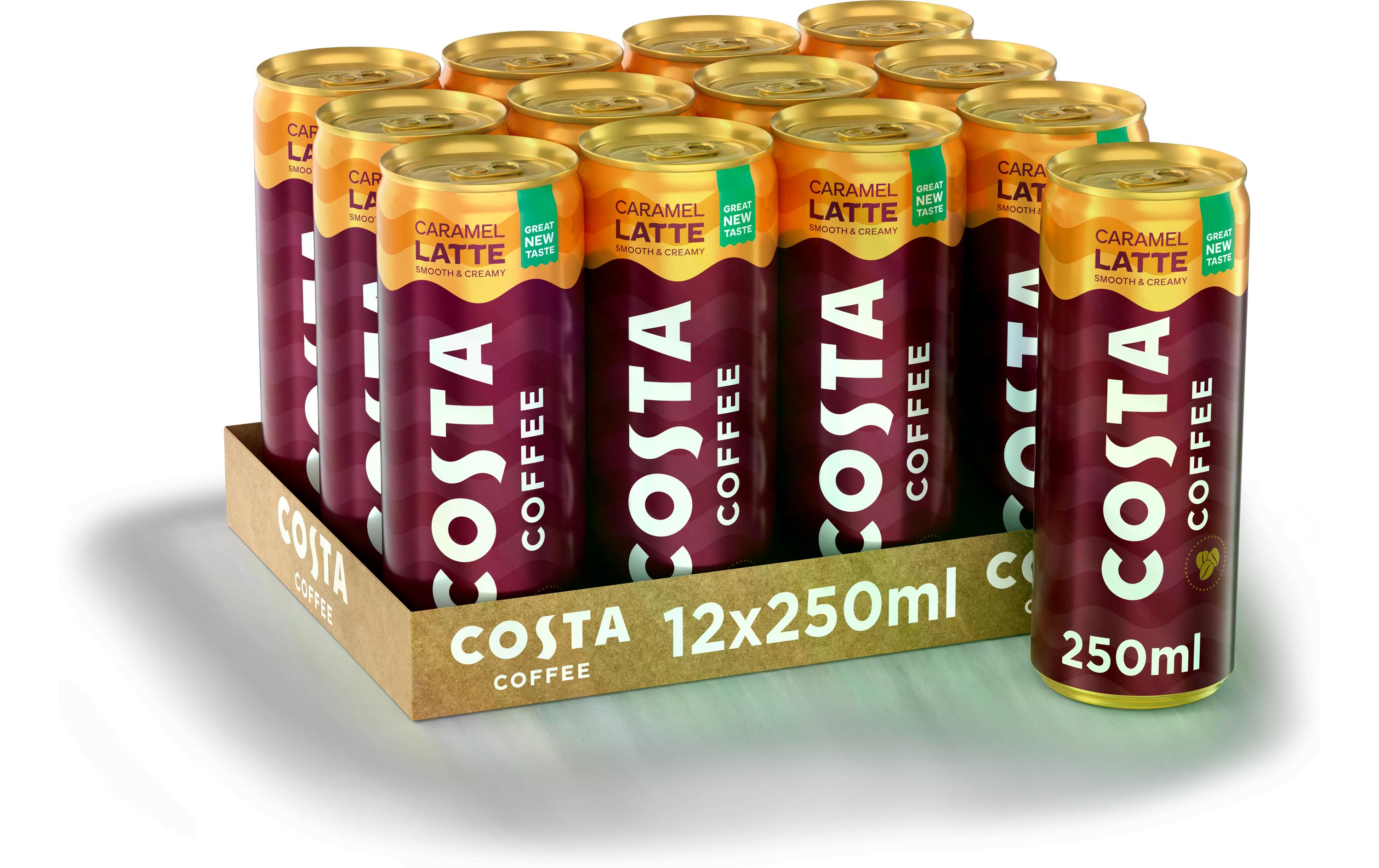 Kaffeegetränk Caramel Latte 12 x 0.25 lSahniger Eiskaffee mit süssem Karamellaroma