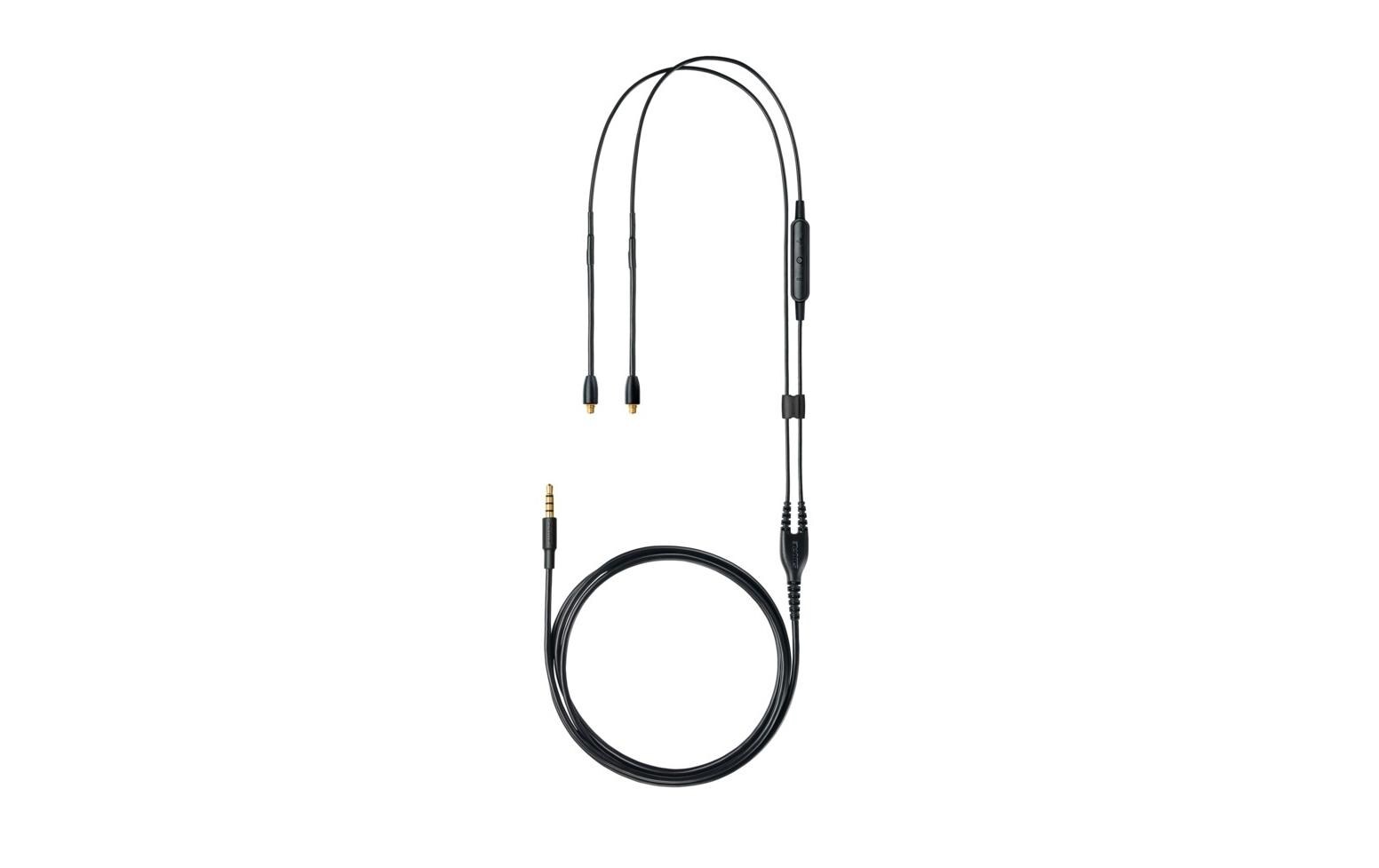 Ohrhörerkabel RMCE-UNI SchwarzUniversal-Ohrhörer-Kabel