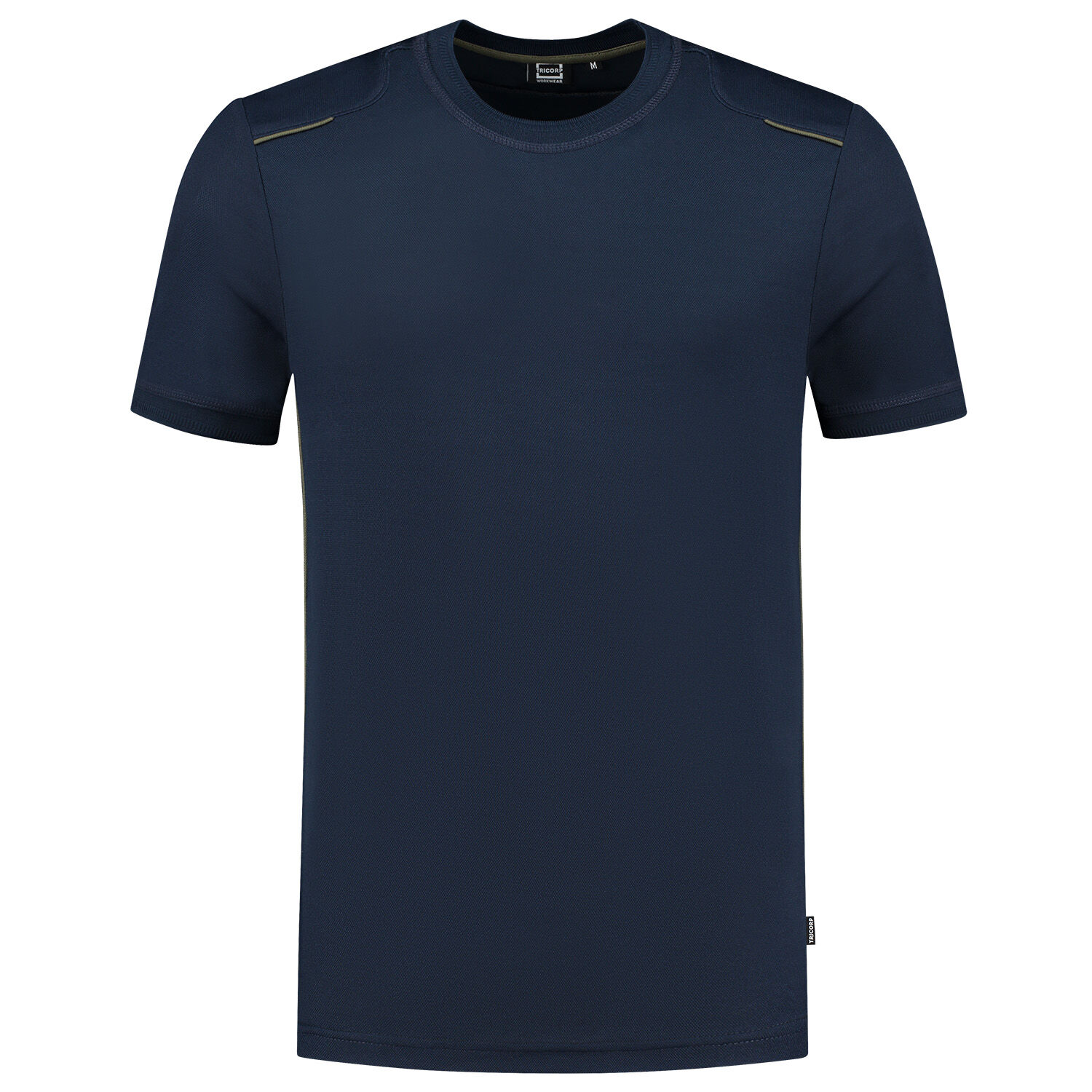 Tricorp Accent  102703 - T-shirt - Blauw/Taupe - 2XL