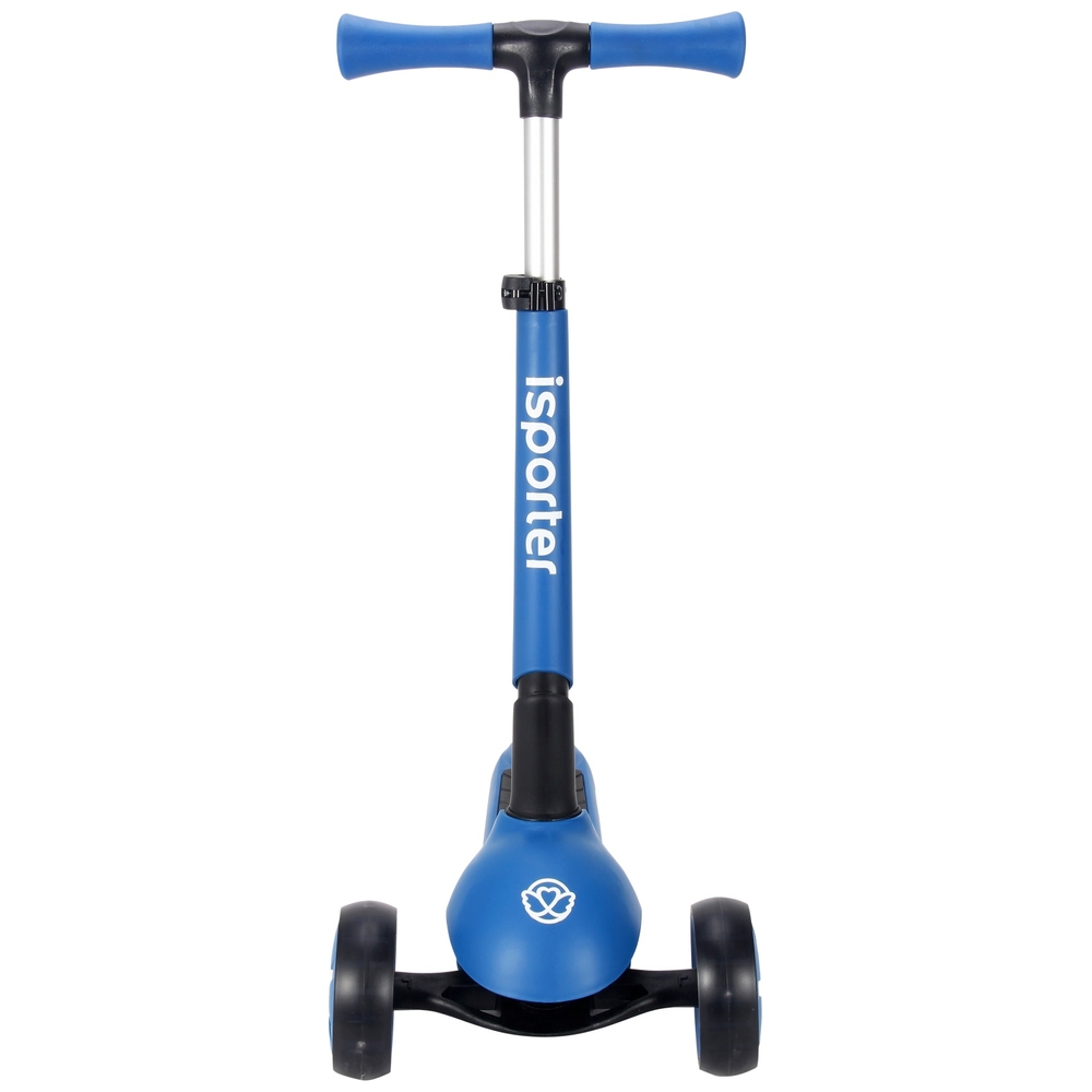 iSporter Faltbarer LED-Blauer Scooter
