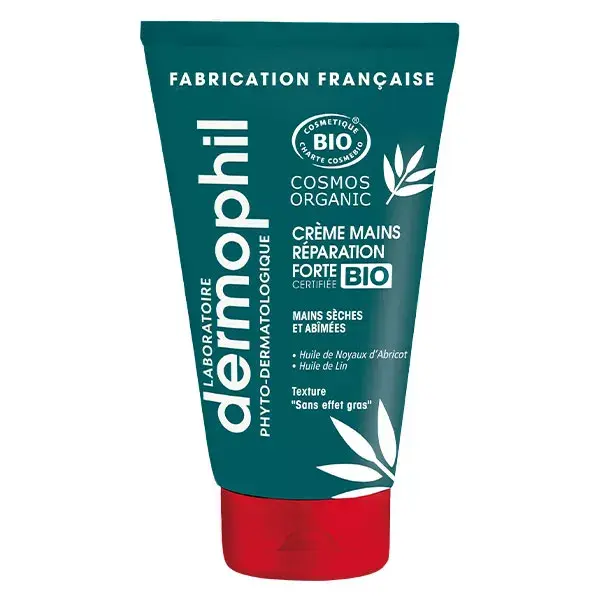Creme para as mãos Dermophil Indien Organic Strong Repair 75ml