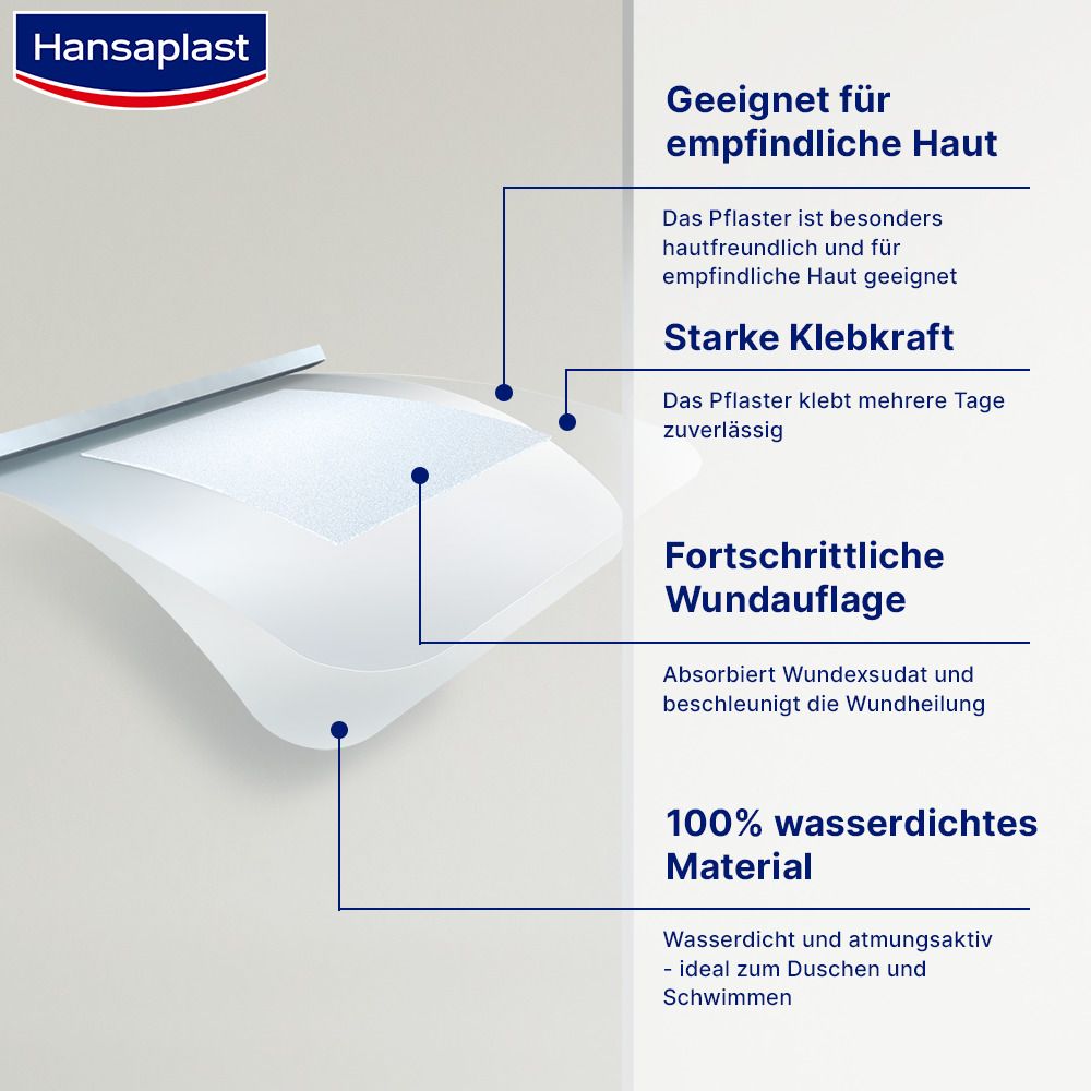 Hansaplast Aqua Protect Schnelle Heilung, 8 Strips