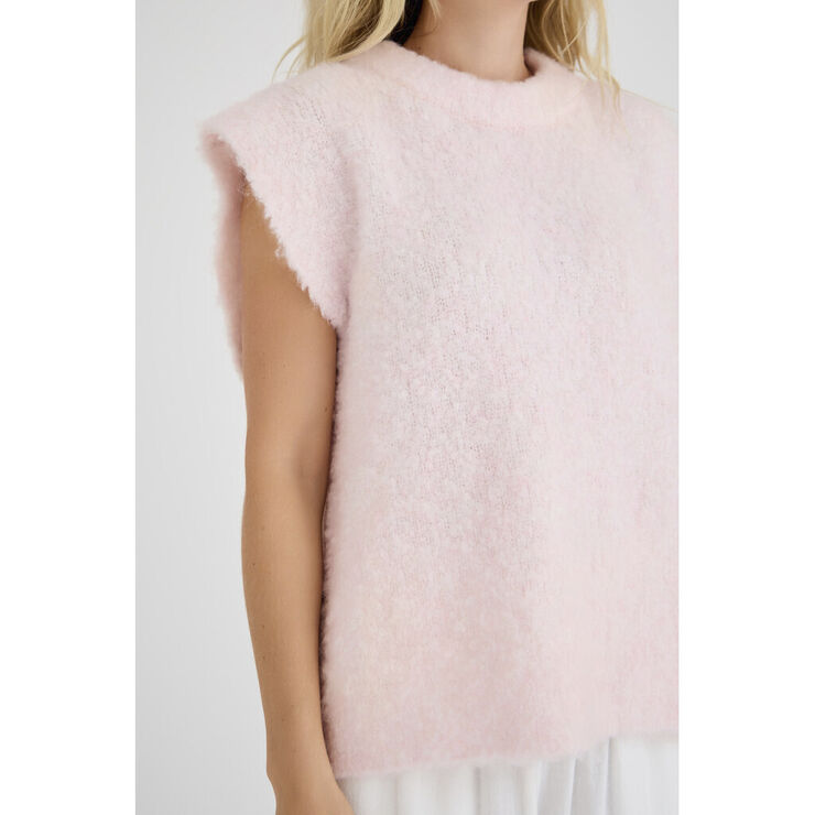 A-VIEW Patrisia new knit vest Rose