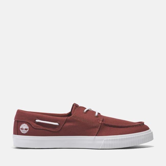 Sneaker Bassa Stringata da Uomo in rosso