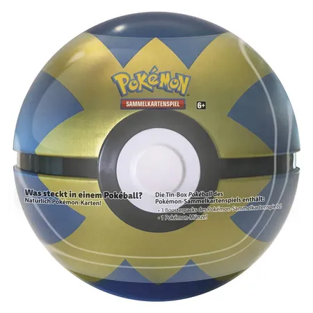 Pokemon Poke Ball Tinbox, sortiert