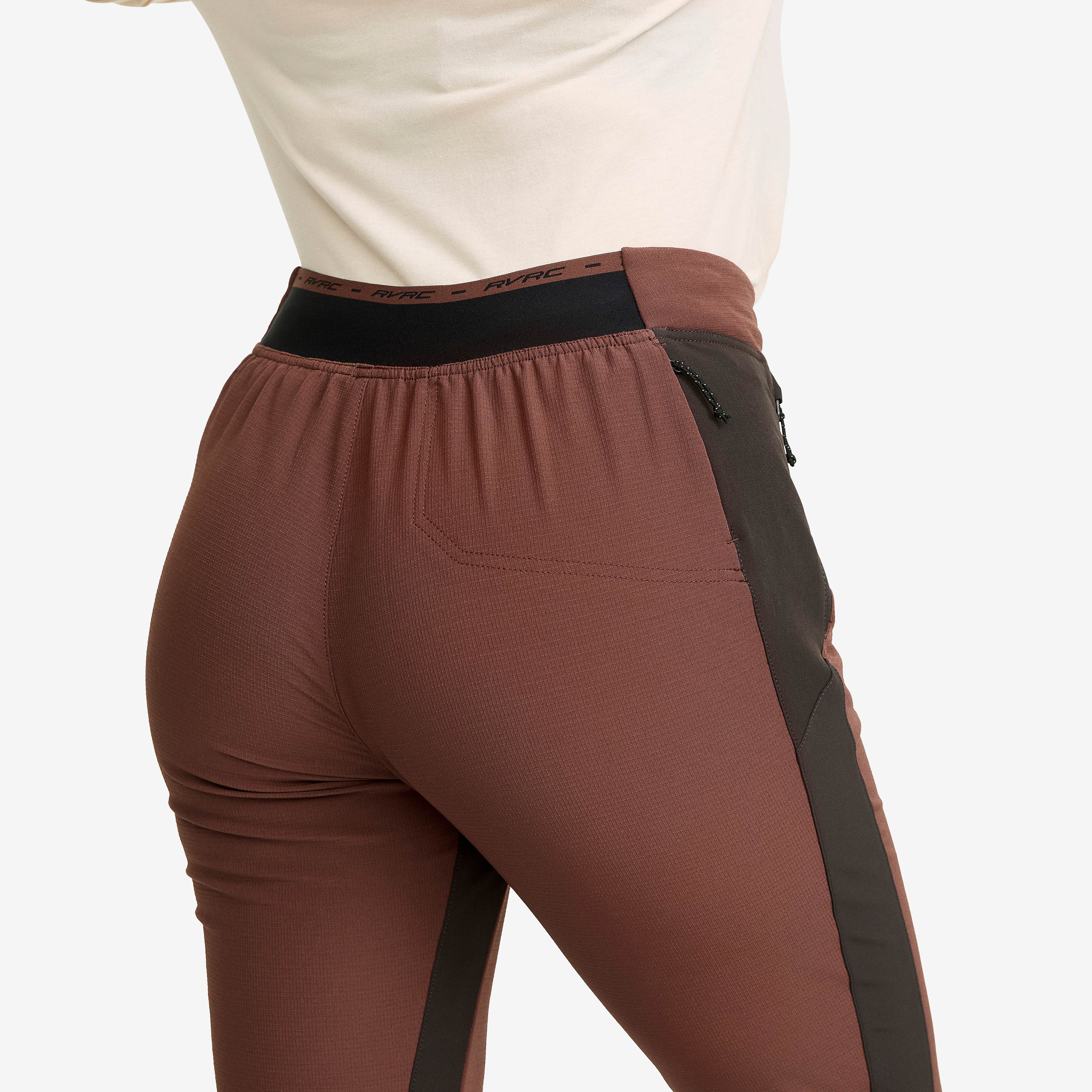 Ridge Trek Stretch Pants Dame Espresso /Brown Stone