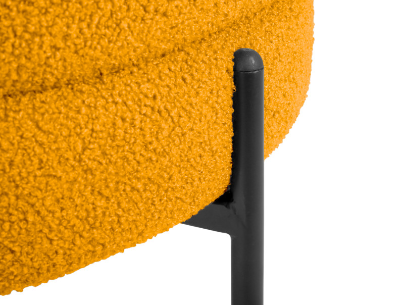 Chair Noble Teddy Curl LM2105BK Black