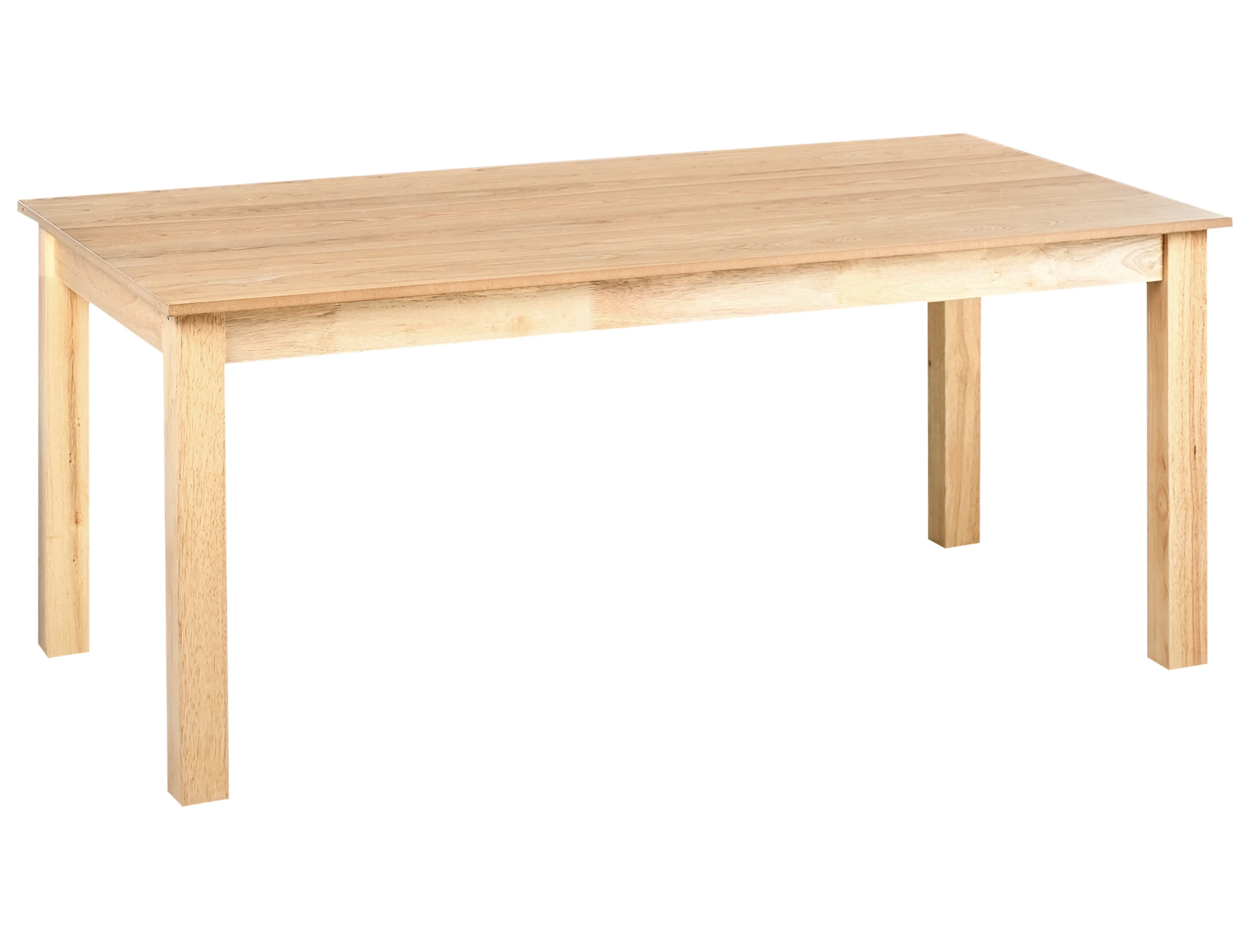 Eettafel uitschuifbaar MADURA Licht essenhout 100 cm 180/280 cm