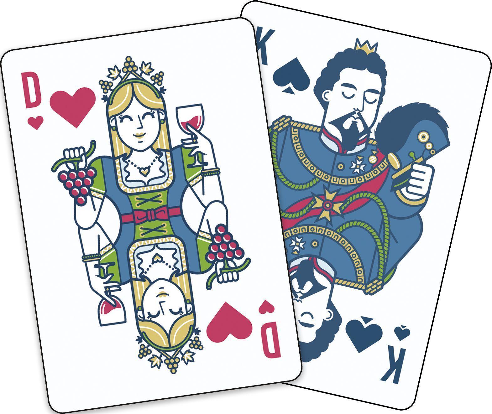 Servus! 55 Spielkarten mit bayerischen Motiven