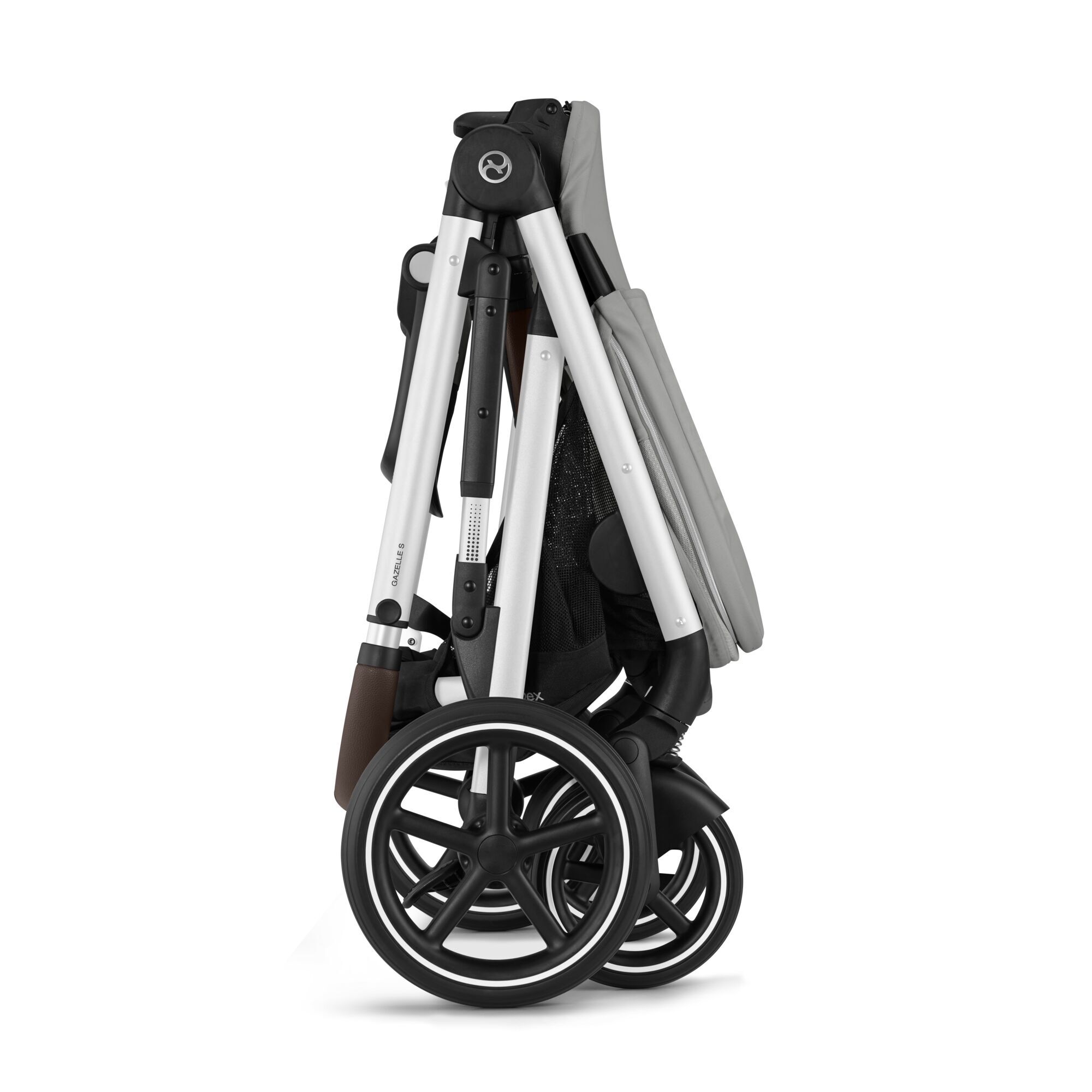 Gazelle S Stone Grey (Silver Frame)