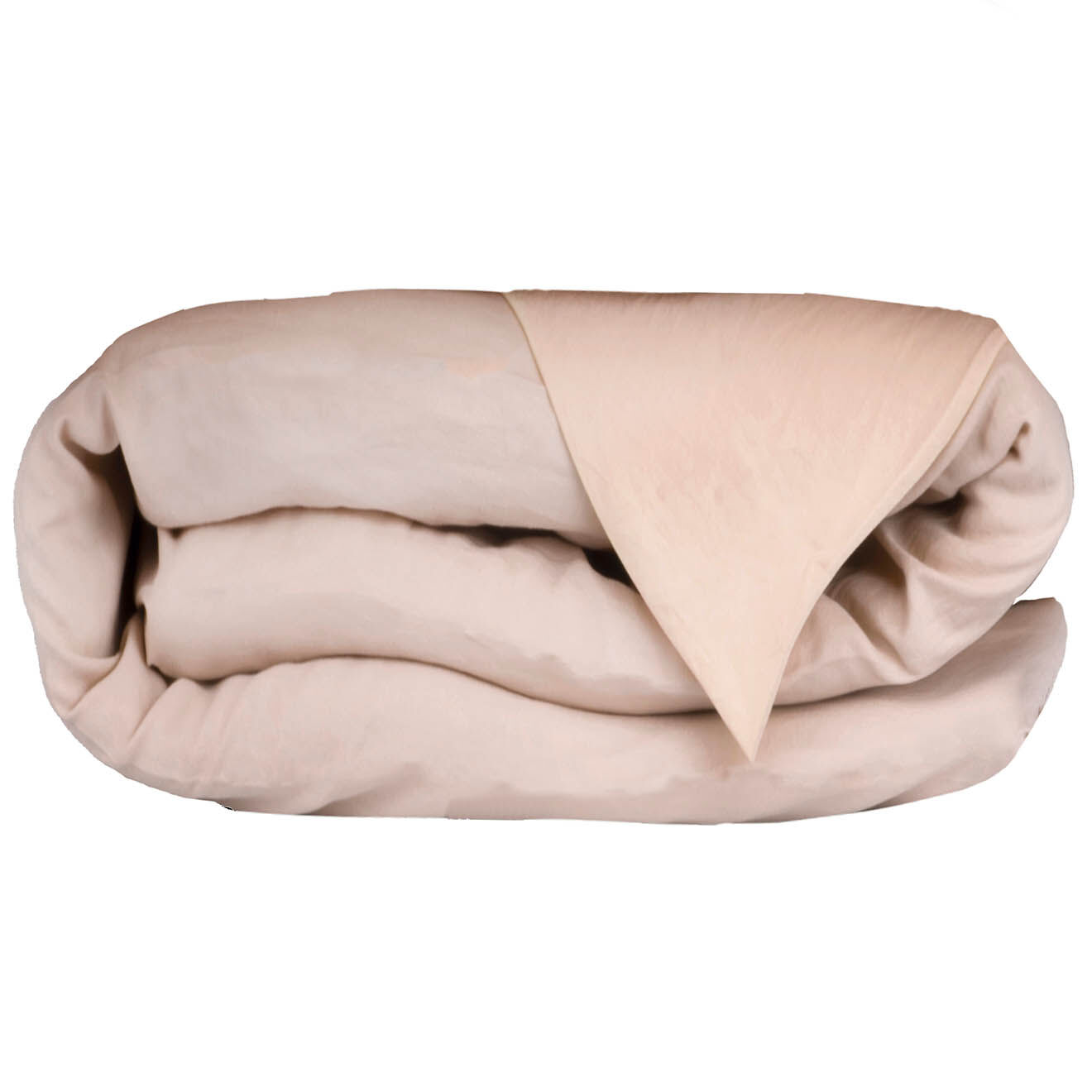 Febronie Home Housse de couette 100% Satin de Coton Julia poudre