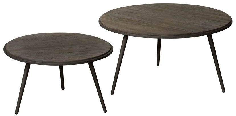 Salontafelset Rolo ⌀75  x H40 cm