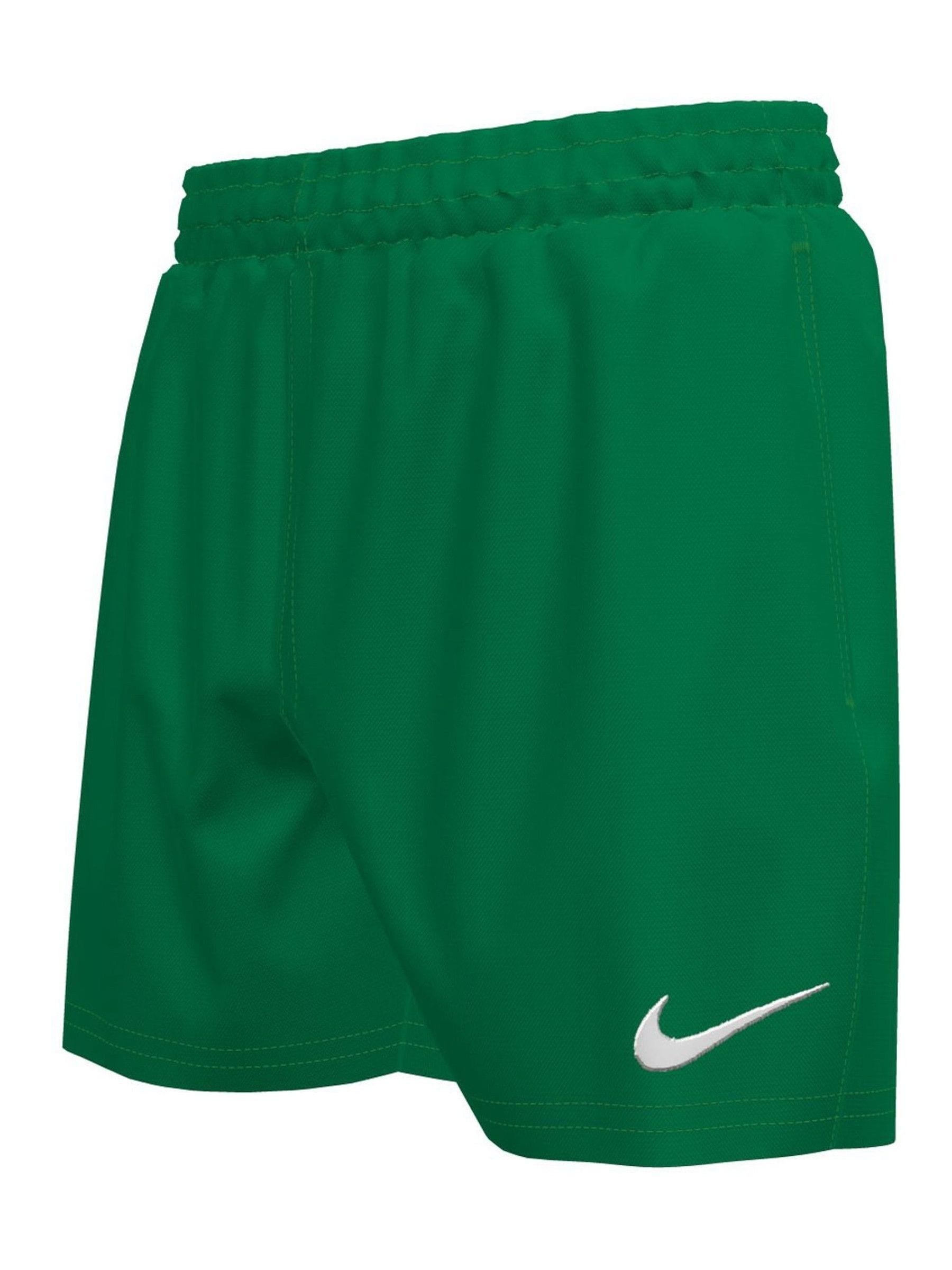 Donkergroen - Nike - Volley zwemshort van 4 inch