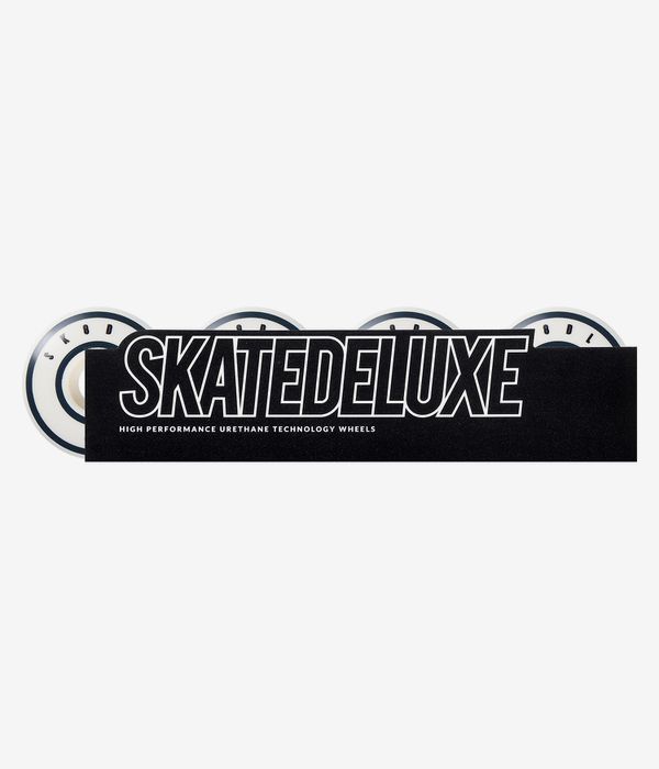 skatedeluxe Lines Series Rollen (white dark grey) 55mm 100A 4er Pack