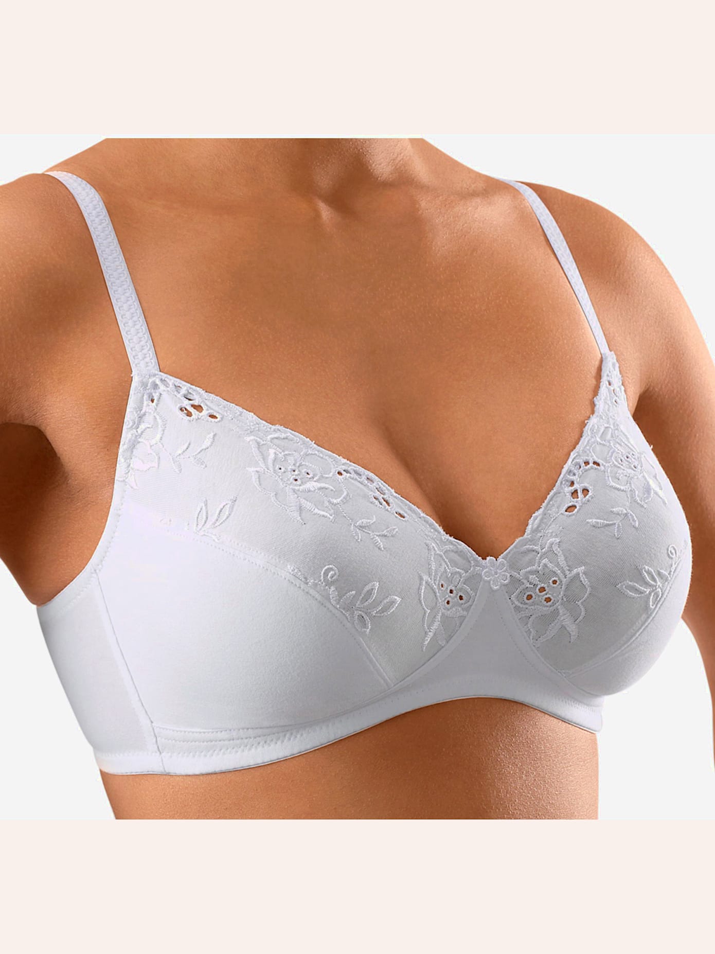 Soutien-gorge doux sans armatures en coton