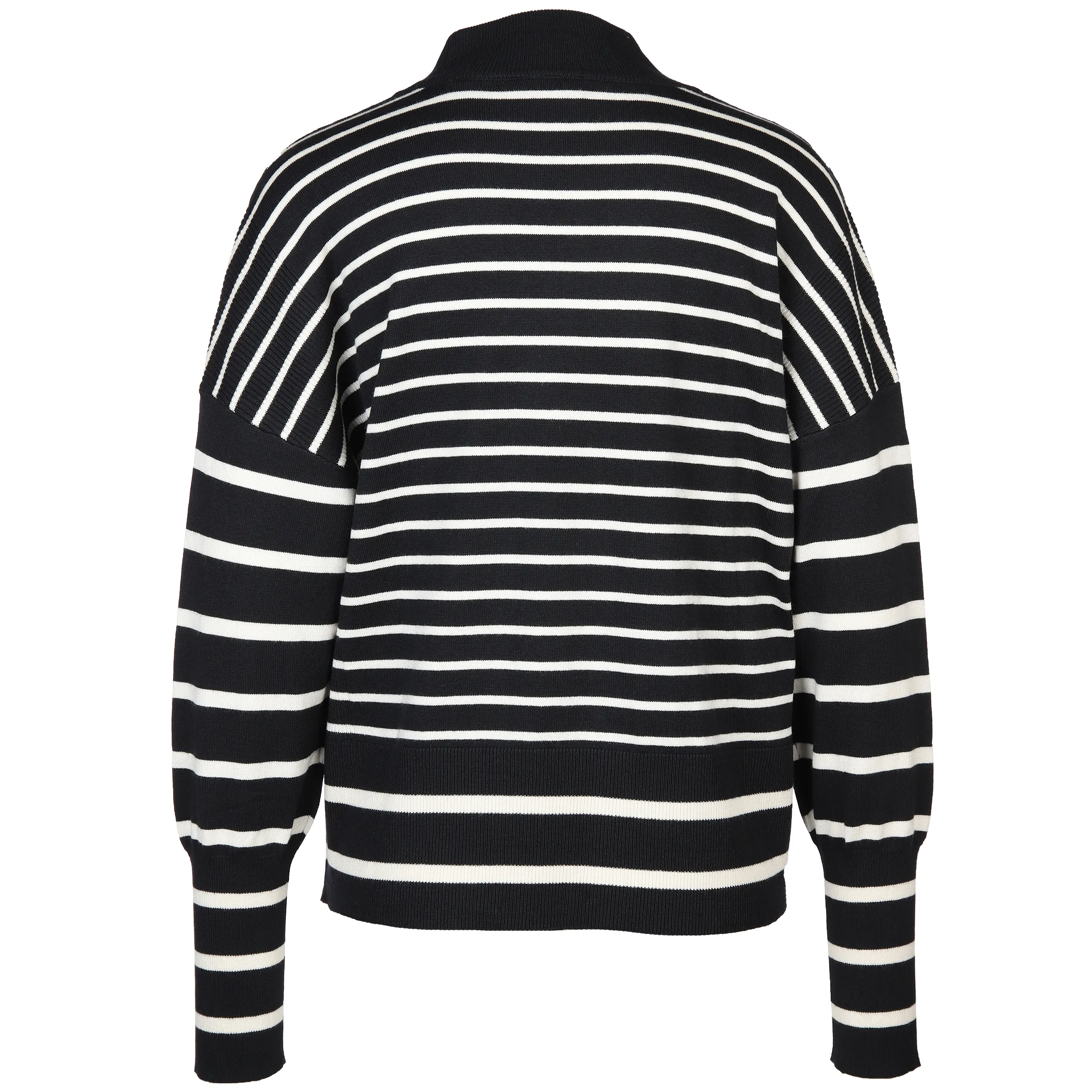 Damen Pullover mit Rippdetails