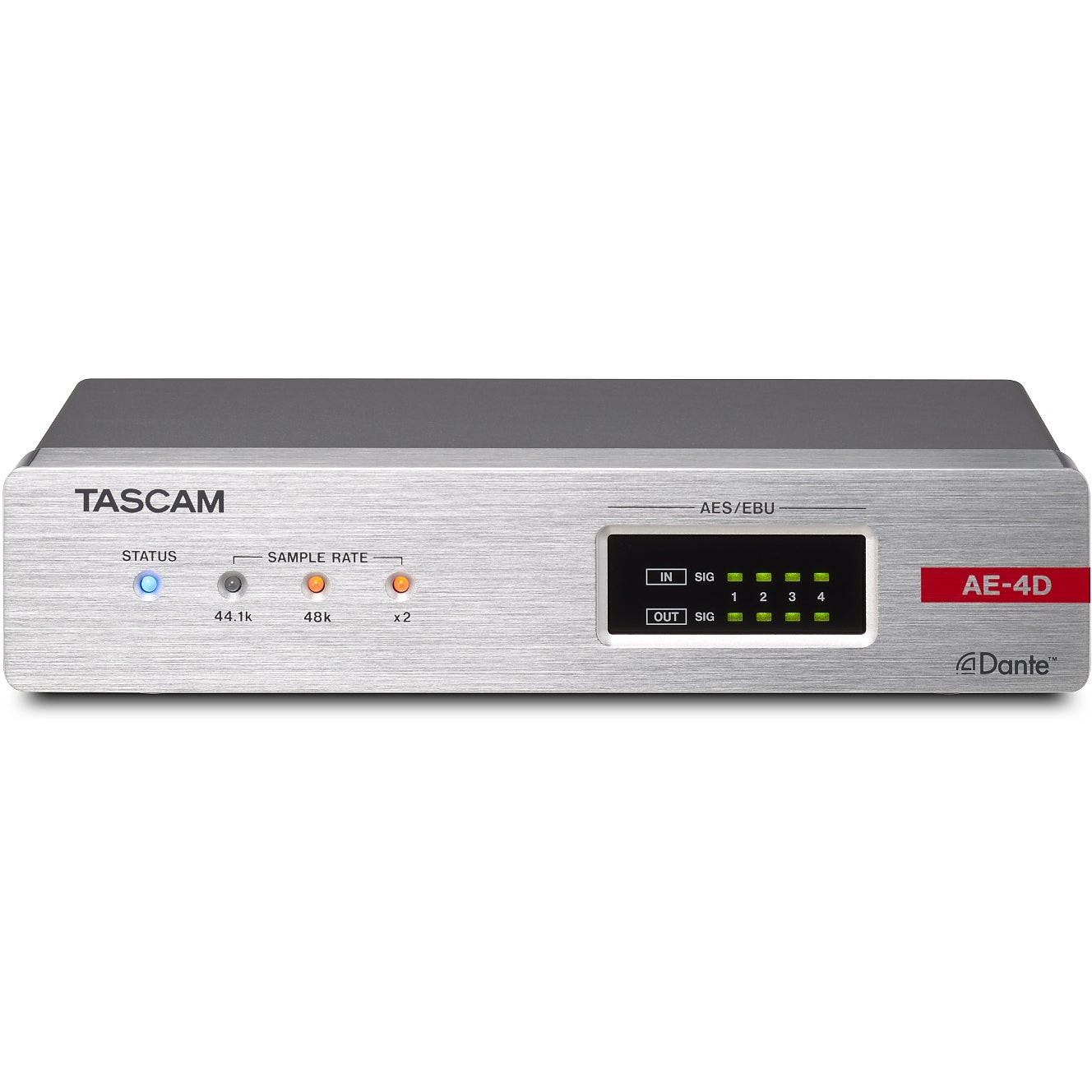 Tascam AE-4D Dante/AES converter