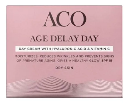 ACO Age Delay Day Cream Tør hud - 50 ml.