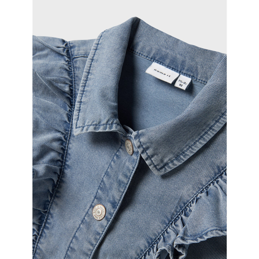 Køb Name It Light Blue Denim Amber Denim Jakke