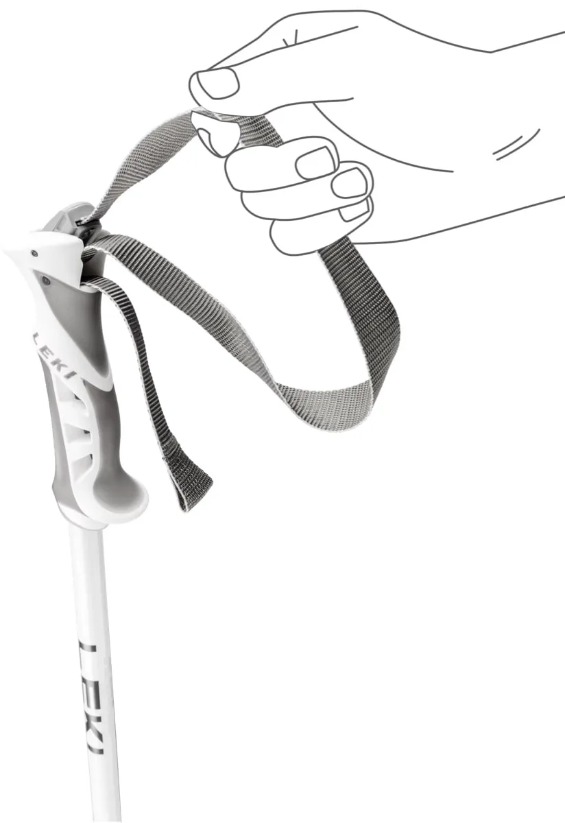 Leki Bliss White