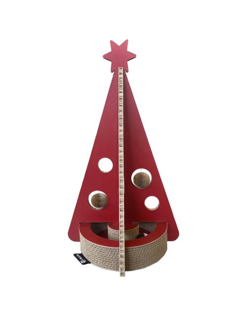 District 70 Kerstmis Boom Rood - Kattenspeelgoed -