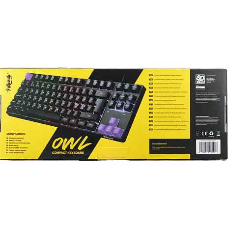 FIFTYSIXTY 5060 owl gaming keyboard