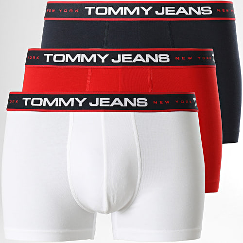 Lot De 3 Boxers 2968 Noir Blanc Rouge