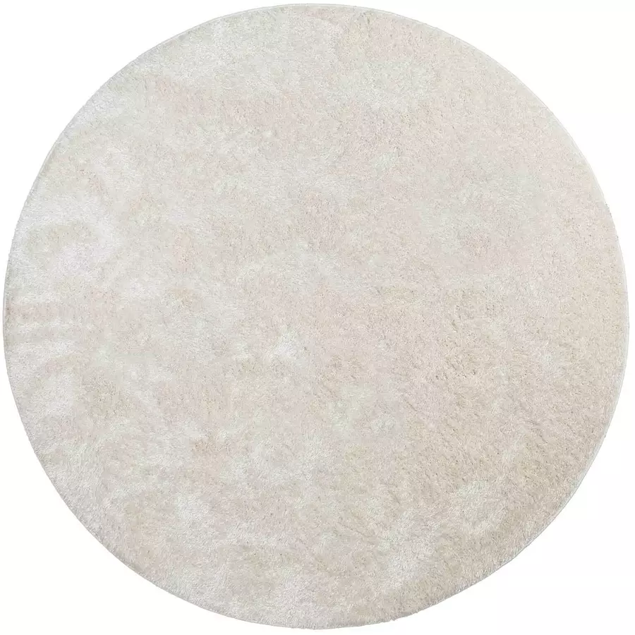 Wecon home basics Hochflorteppich Fanny creme weiß