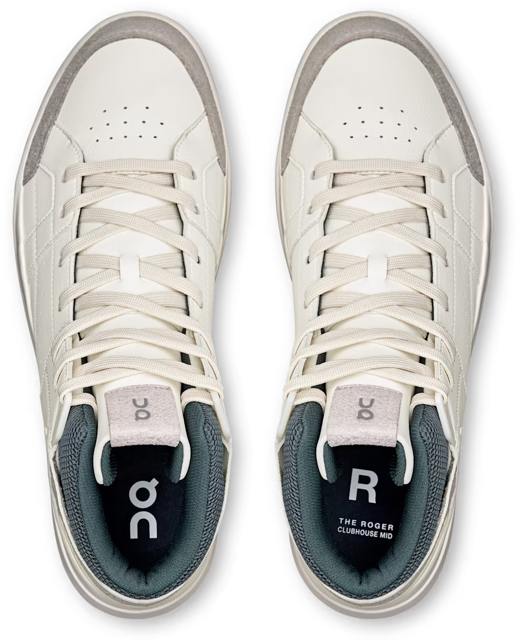THE ROGER Clubhouse Mid Herre White/Evergreen