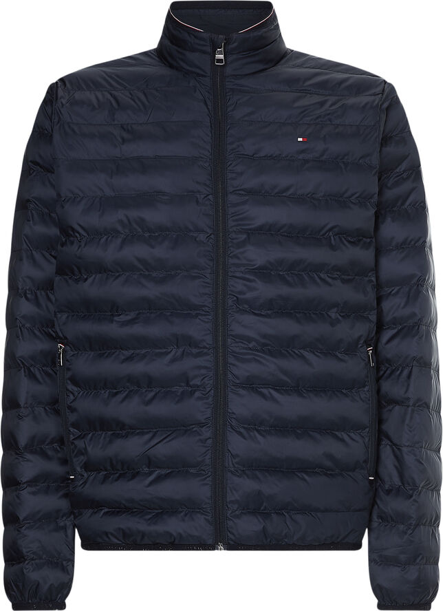Tommy Hilfiger CORE PACKABLE CIRCULAR JACKET Desert sky