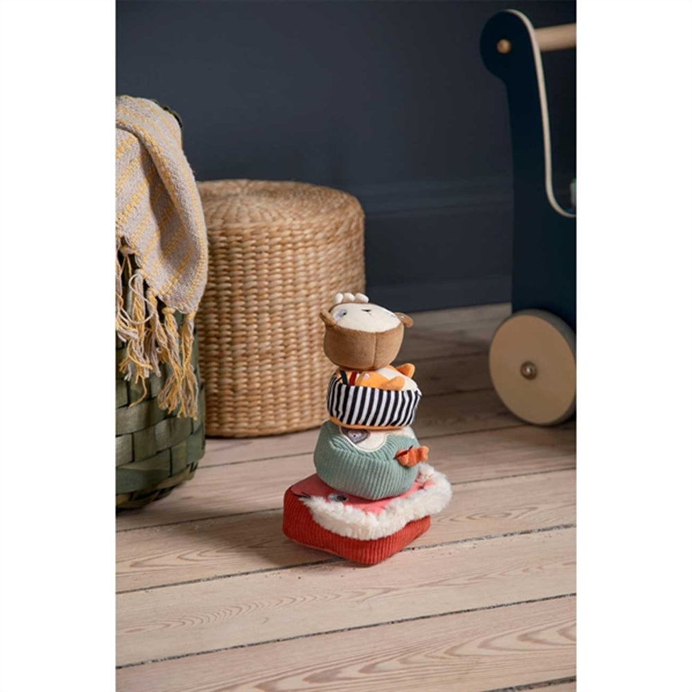 Stabeltårn Former Safari - Sebra → Luksusbaby.dk