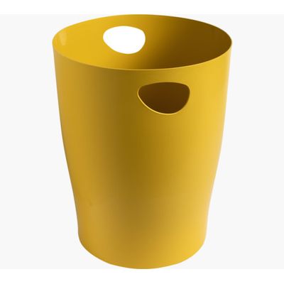 Exacompta BeeBlue - Corbeille à papier 15L - safran