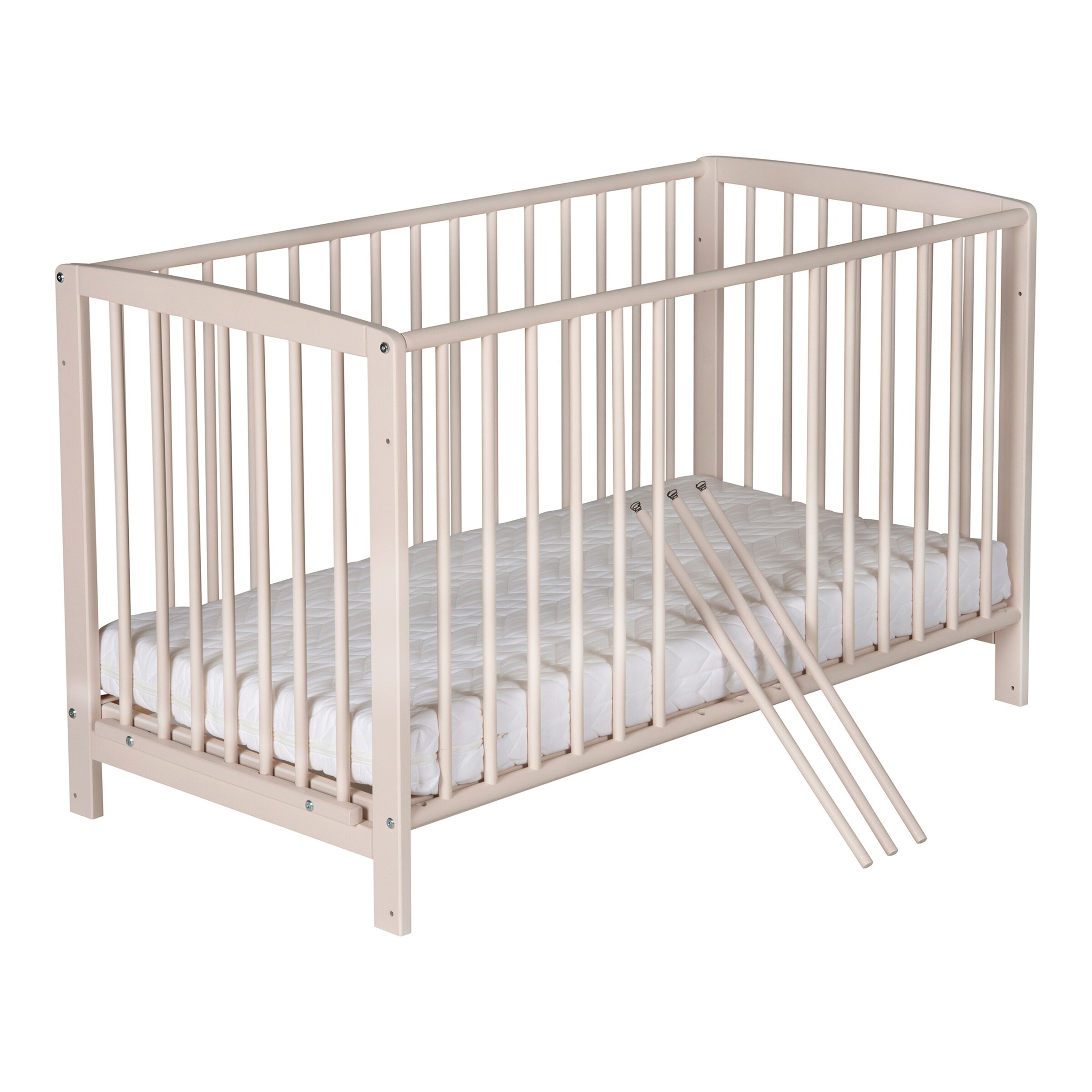 Schardt Beistellbett Micky 60x120 cm carat beige