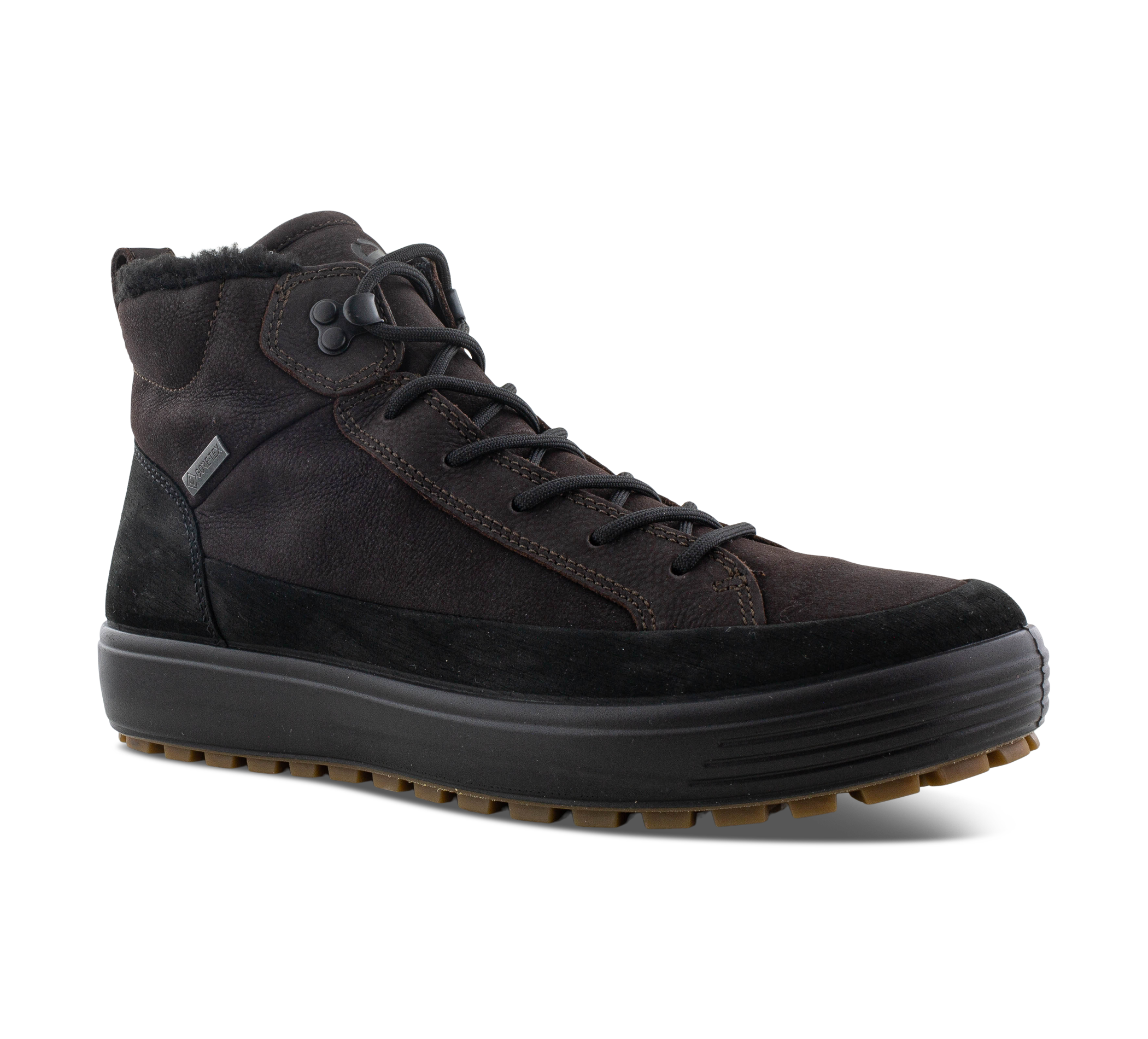 Ecco Soft - Schnürboots braun